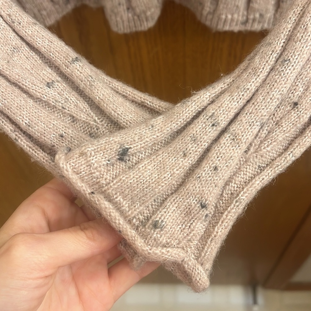 SALE - Madewell Donegal Evercrest Turtleneck Sweater in Coziest Yarn - Picture 7 of 11